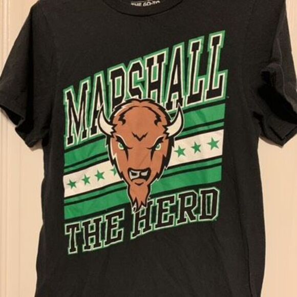 Marshall Thundering Herd The Herd Size Small Adidas The Go-To Tee T-Shirt - Picture 2 of 4